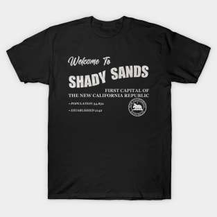 Welcome to Shady Sands - white T-Shirt